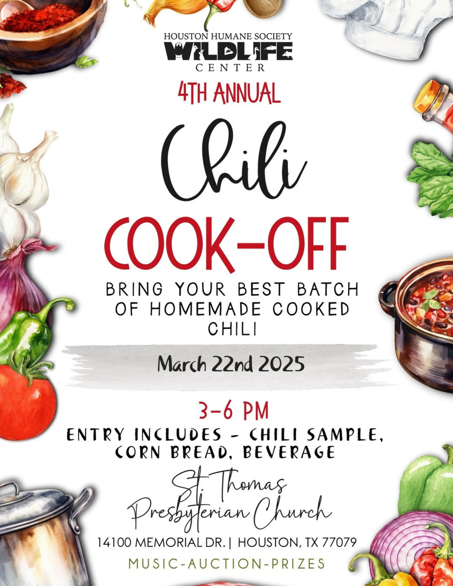 2025 4th Annual Chili Cook-Off